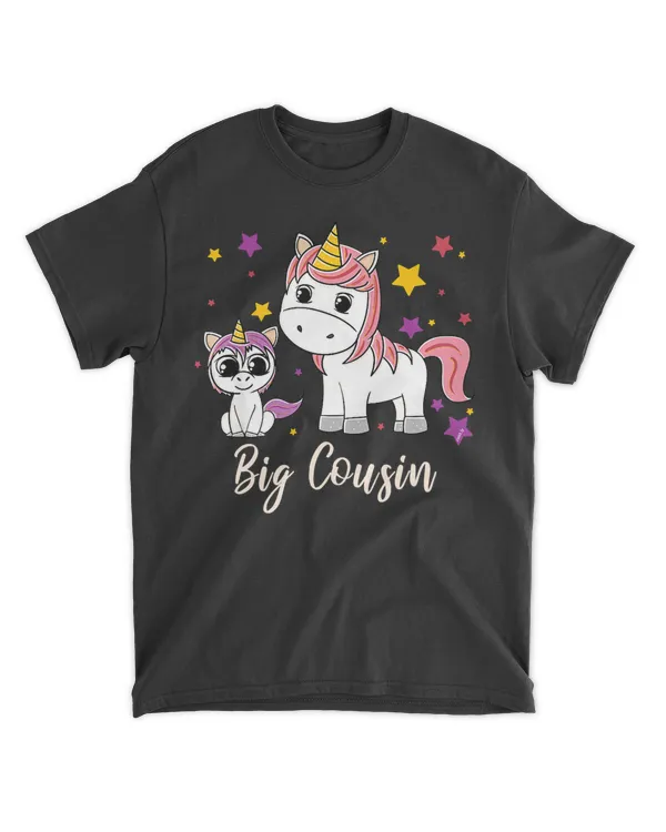 Youth Big Cousin Girls Unicorn birthday father's day mother's day gift 080320