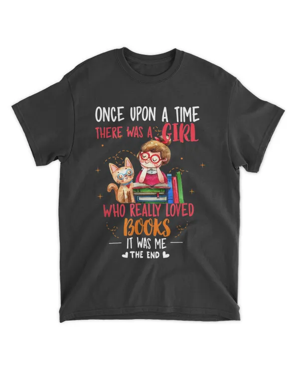 Once Upon A Time There Was A Girls Who Really Loved Books