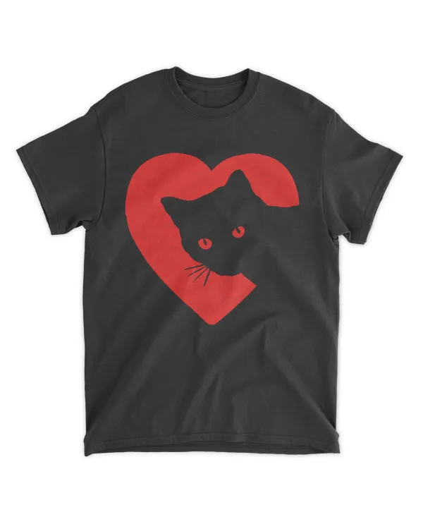 Cute & Funny Cat Valentines Heart QTCATVL201222A53