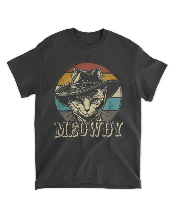 Meowdy Texas Cat Meme Country Music HOC250323A22