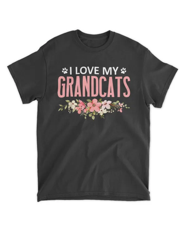 I love my Grandcats - Cat Lover Granddad Grandma Grandparent HOC270323A14