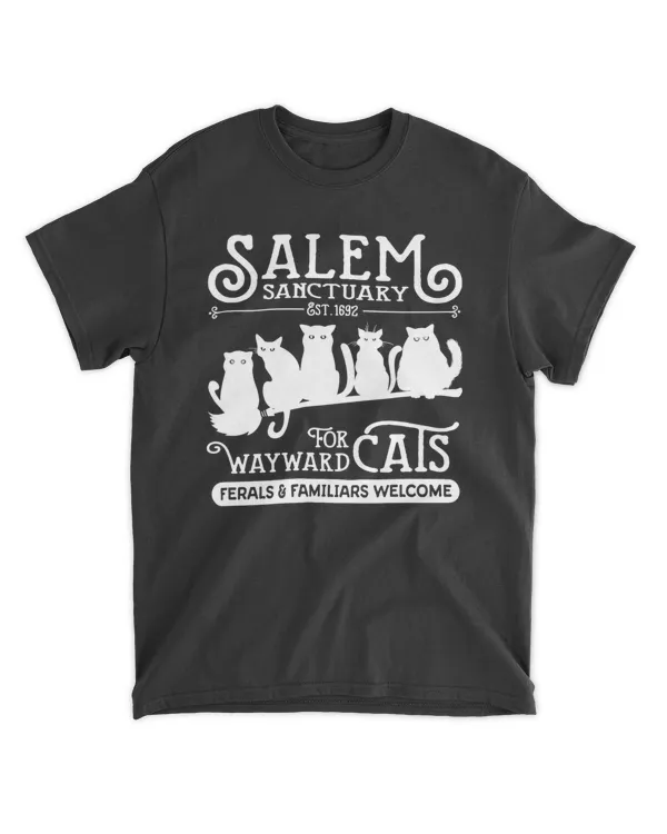 Funny Witch Salem Home For Wayward Black Cats HOC040423A6