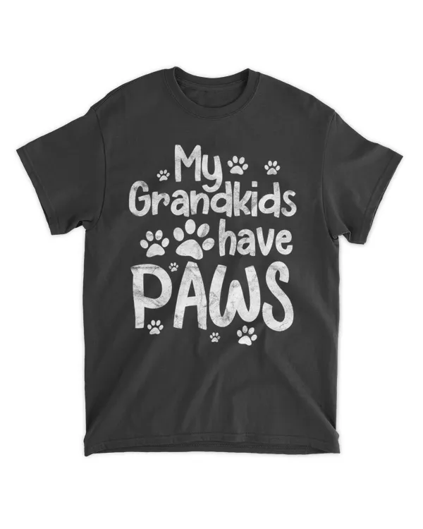 My Grandkids Have Paws Funny Dog Cat HOC110423A9
