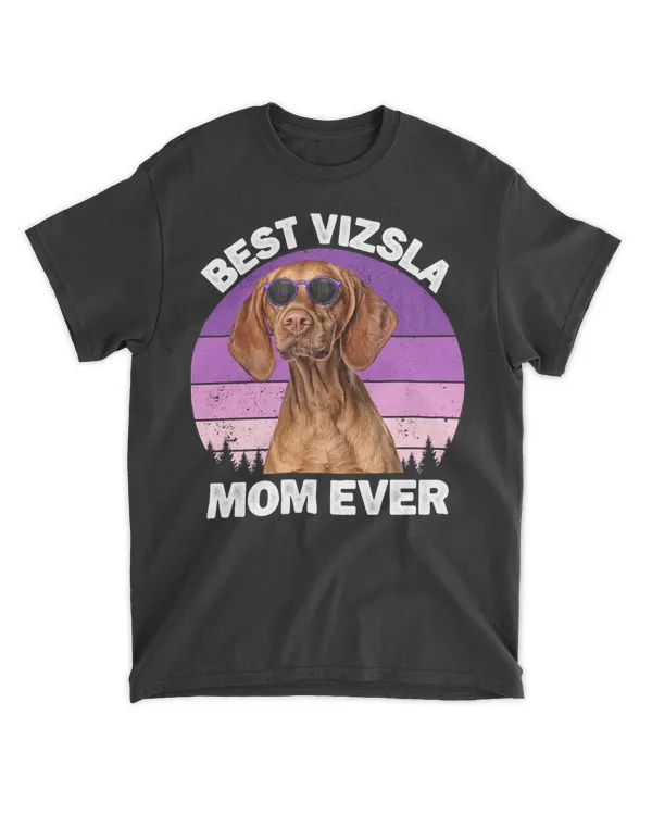 Vizsla Mom Vintage Vizsla Dog Lover Owner Women Girls Funny Sweatshirt
