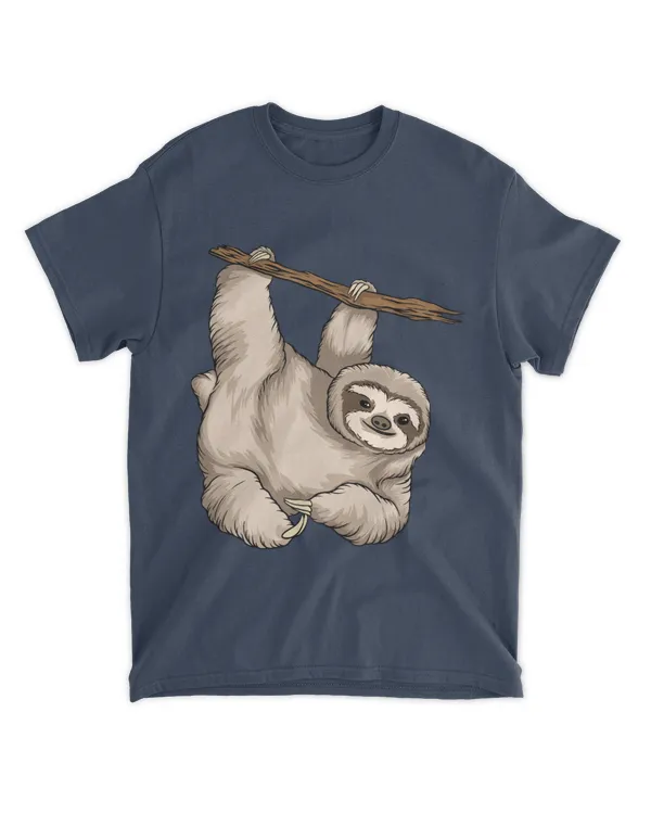 Cute Sloth Cartoon Shirt (9)