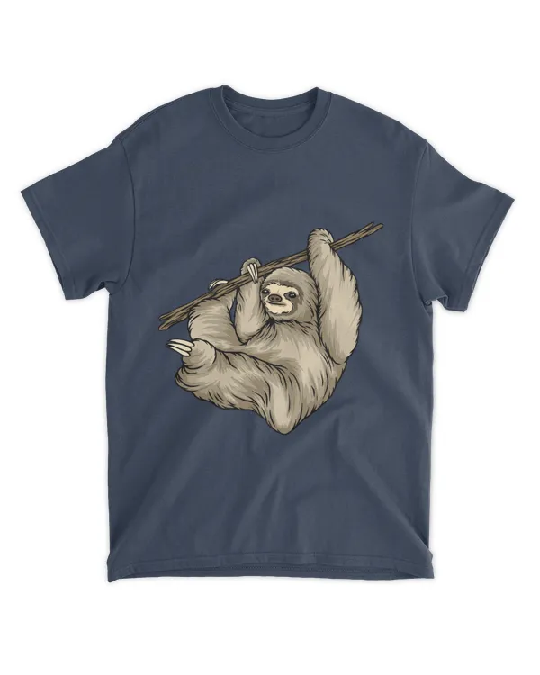 Cute Sloth Cartoon Shirt (13)