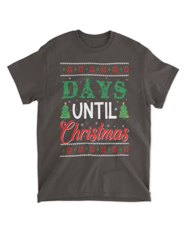 Days Until Christmas Ugly Sweater