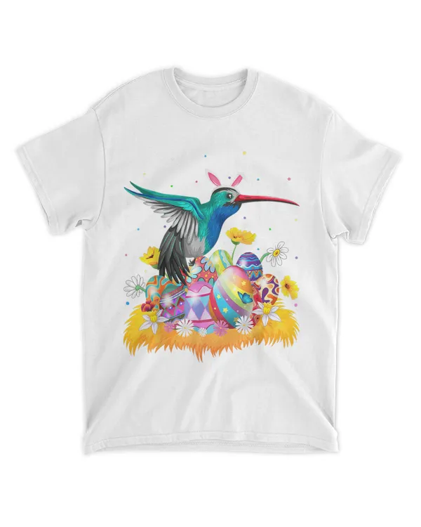 Funny Easter Egg Lover Cute Hummingbird Easter Sunday T-Shirt hoodie shirt