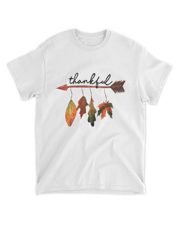Thankful Arrow Leaves tshirt