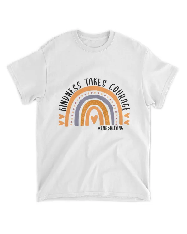 Unity Day Orange Tee Kindness Takes Courage End Bullying shirt