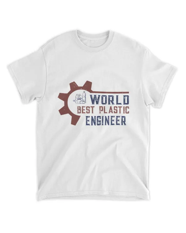 world best plastic engineer gift shirt