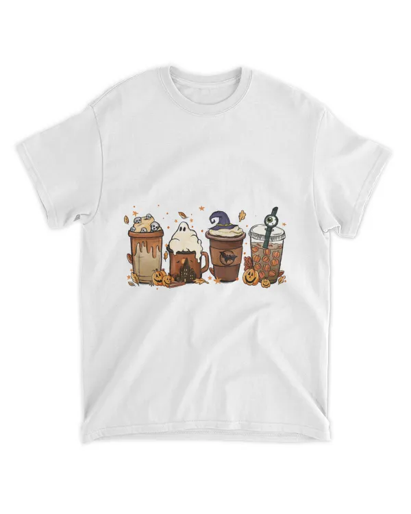 Halloween Coffee Cup Shirts