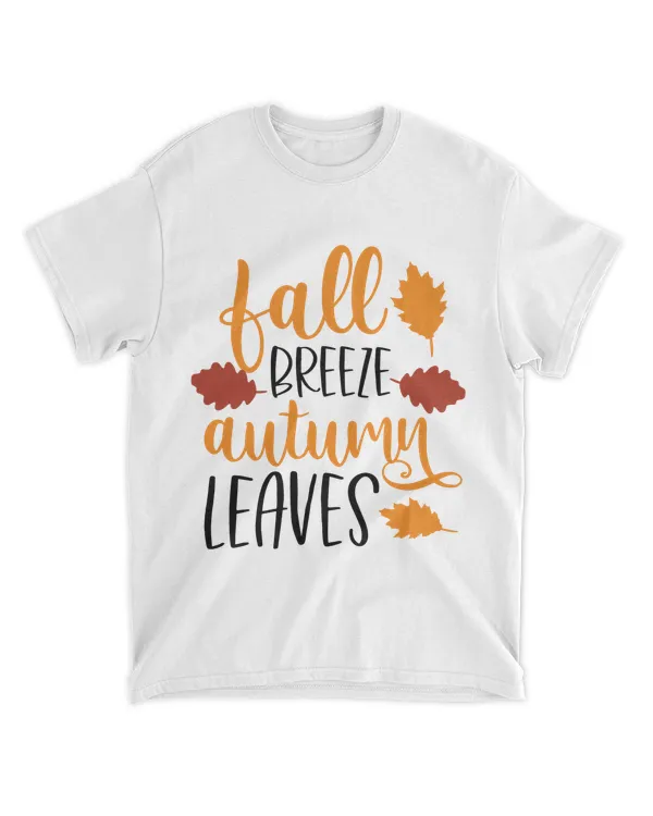 Fall Breeze Autumn Leaves Shirts