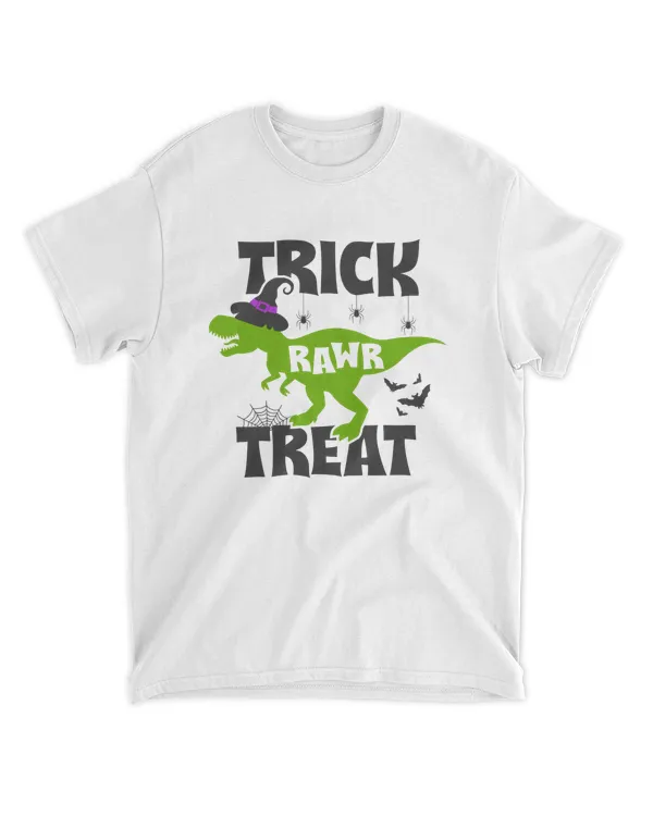 Trick Rawr Treat T RexHalloween Shirts Autumn Shirts