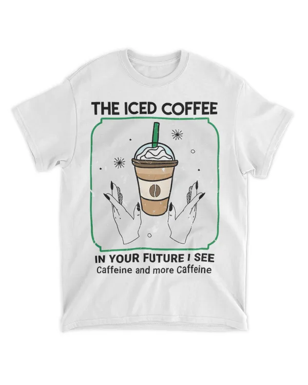 The Iced coffee Caffeine Funny Tarot Reading Card 21