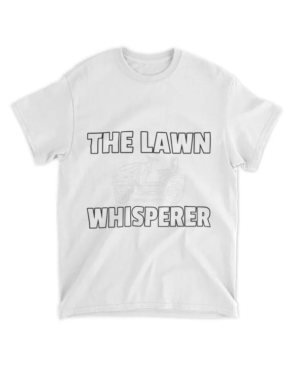 Lawn Whisperer Mowing Funny Lawn Mower Tractor