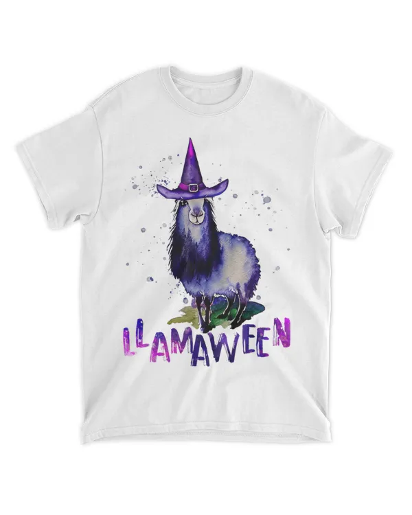 Llamaween Witch Hat Halloween Happy Funny Skeleton Costumes