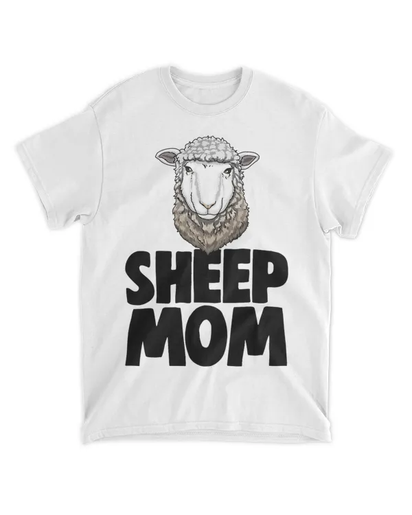 Love Sheep Mom Tee Shirts Funny Women Sheep Love