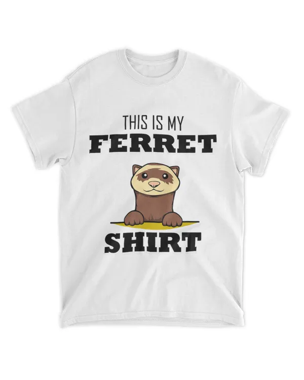 Ferret Saying Cute Rodent Ironic Quote