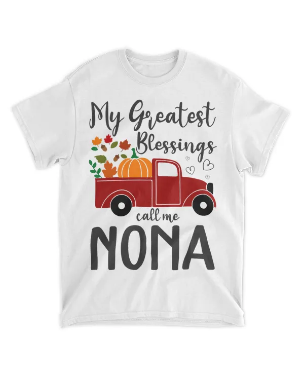 My Greatest Blessings Call Me Nona Thanksgiving