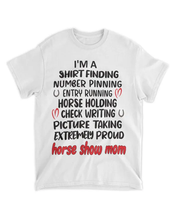 Horse Show Mom Definition Equestrian Mother 21