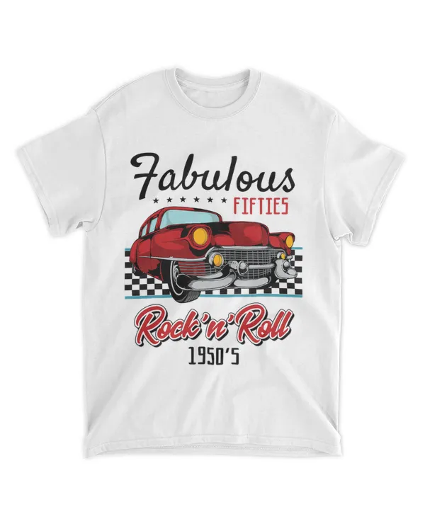 50s Rockabilly Vintage 1950s Clothing For Women Men Tshirt