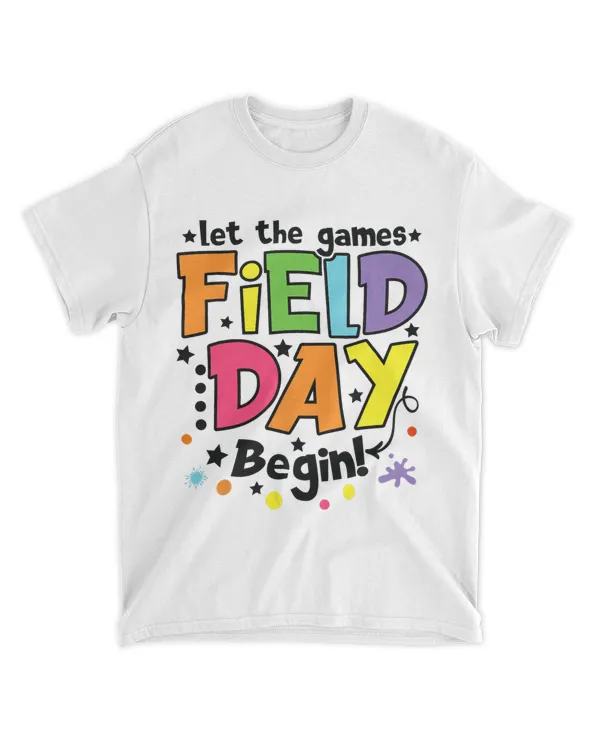 let the games field day begin 2Kids Boys Girls Teachers