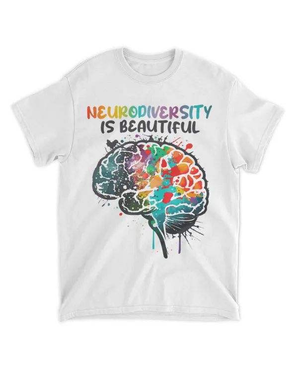 Neurodiversity is Beautiful Autism Awareness 2Tee