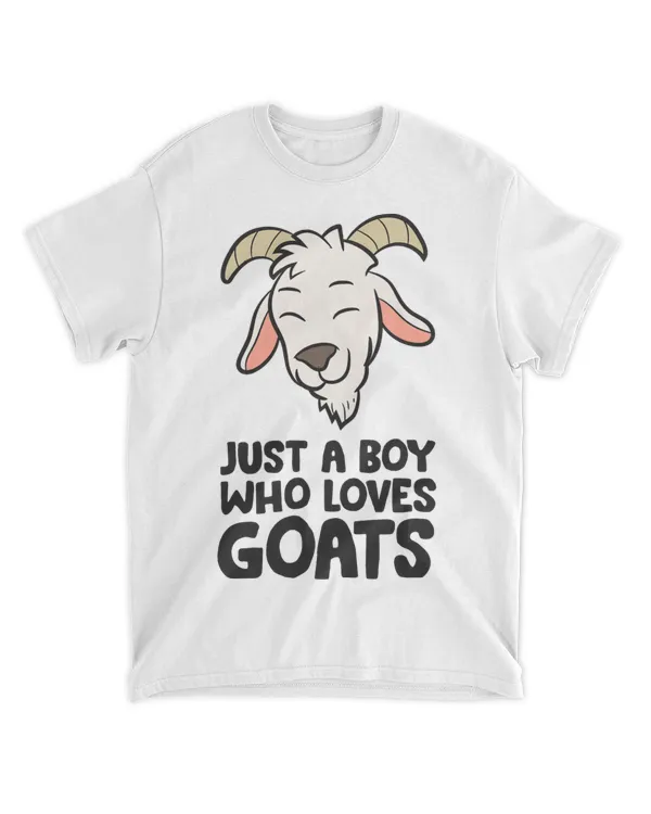 Just a Boy Who Loves Goats