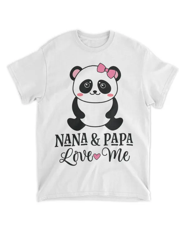 Kids Nana and Papa Love Me Granddaughter Bear