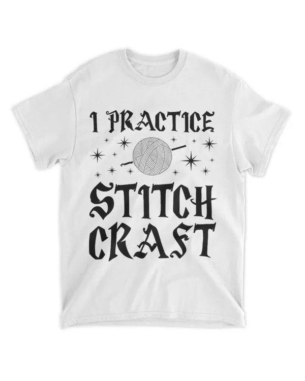Funny Crochet Crocheting I Practice Stitch Craft