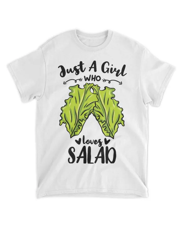 Vegetarian Gift Just A Girl Who Loves Salad