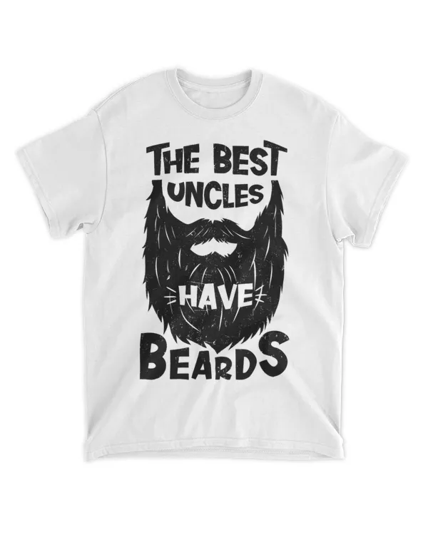 Mens Best Uncles Have Beards Funny Beard Lover Bearded Uncle