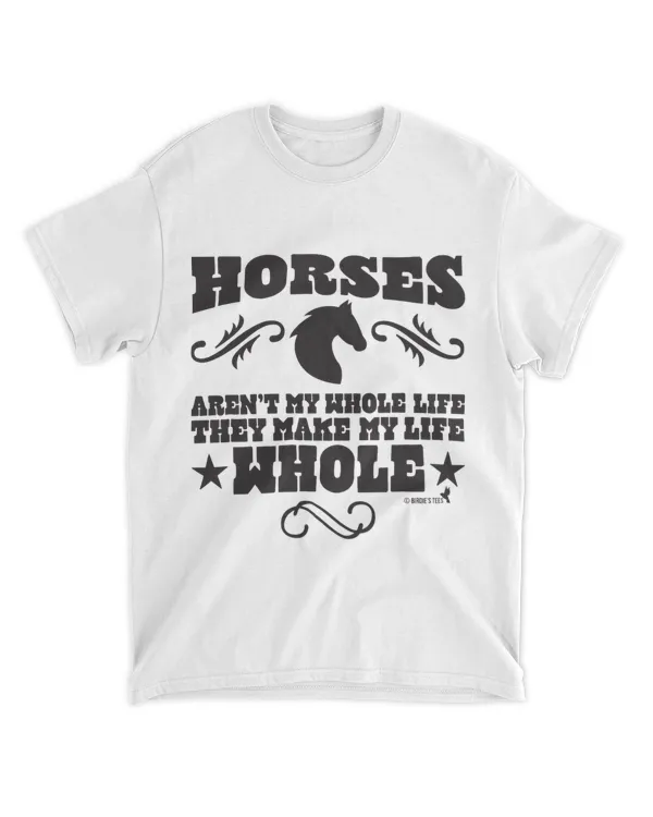 Horse Lover TShirt for Rodeo Cowgirl Rancher