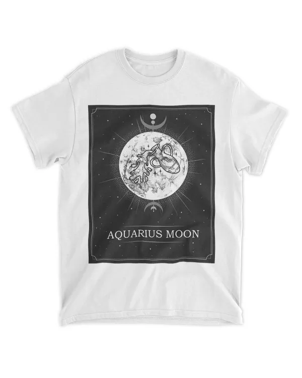 Aquarius Moon Astrology Tarot Card Full Moon