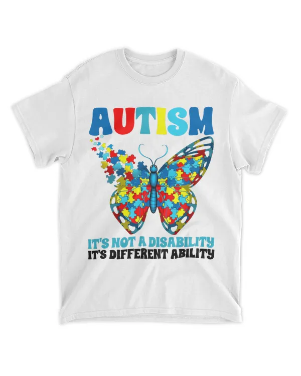 Autism Its Not A Disability Its Different Ability Autistic 21