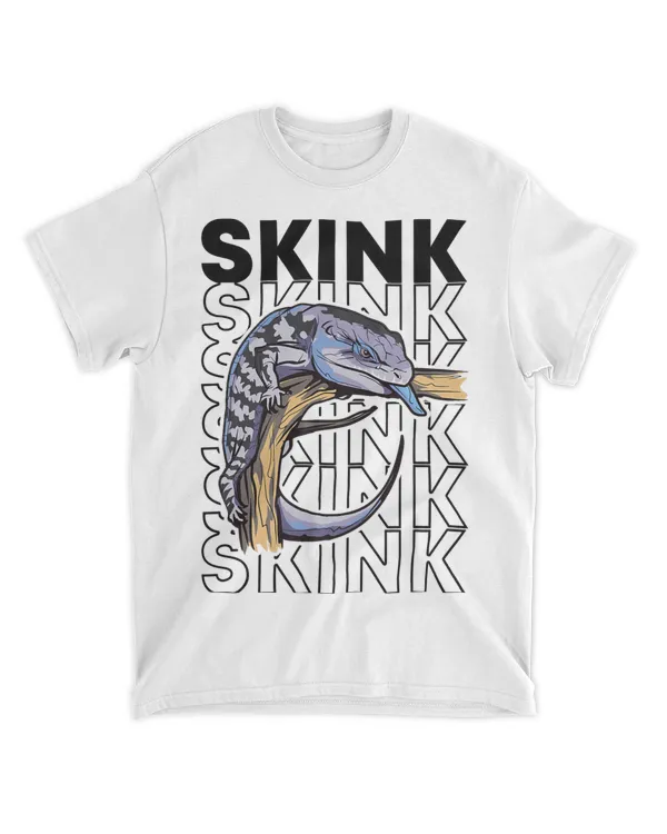 Blue Tongue Skink 80s Style Reptile Keeper Lizard Owner