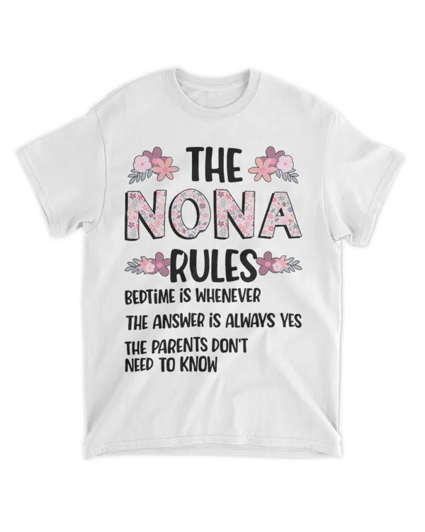 Nona Grandma Rules Nona Grandmother