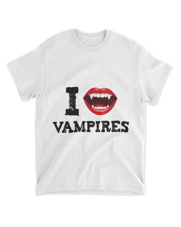 I Love Vampires Funny Bat Bloodsucker Vamp