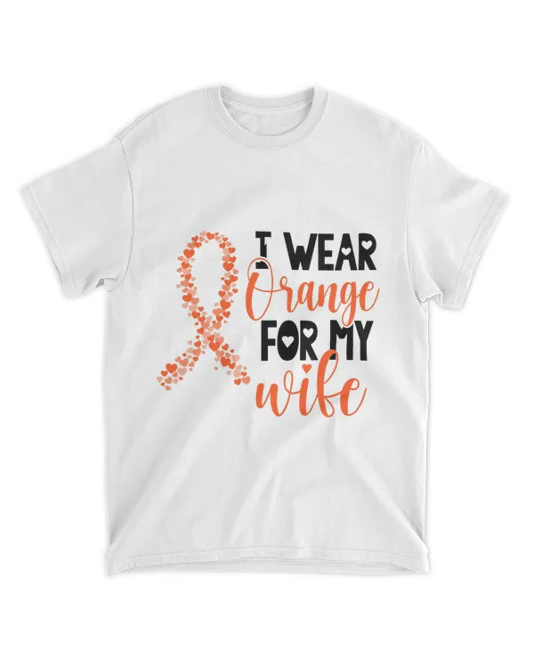 I Wear Orange For My Wife Kidney Cancer Awareness Support