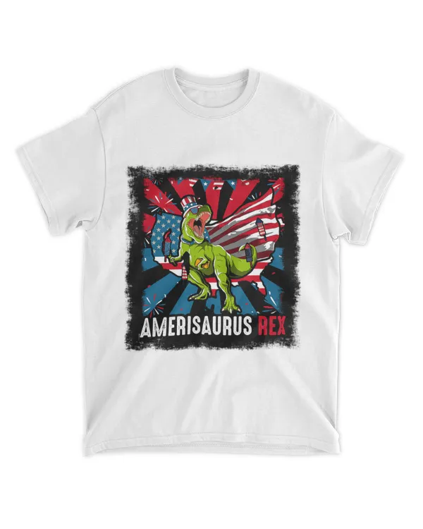 Amerisaurus Rex American Flag 2Independence Day 32
