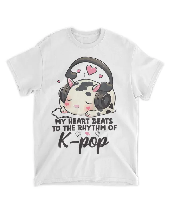 Rhythm Of Kpop Cow Korean Pop Merch Kpop Merchandise