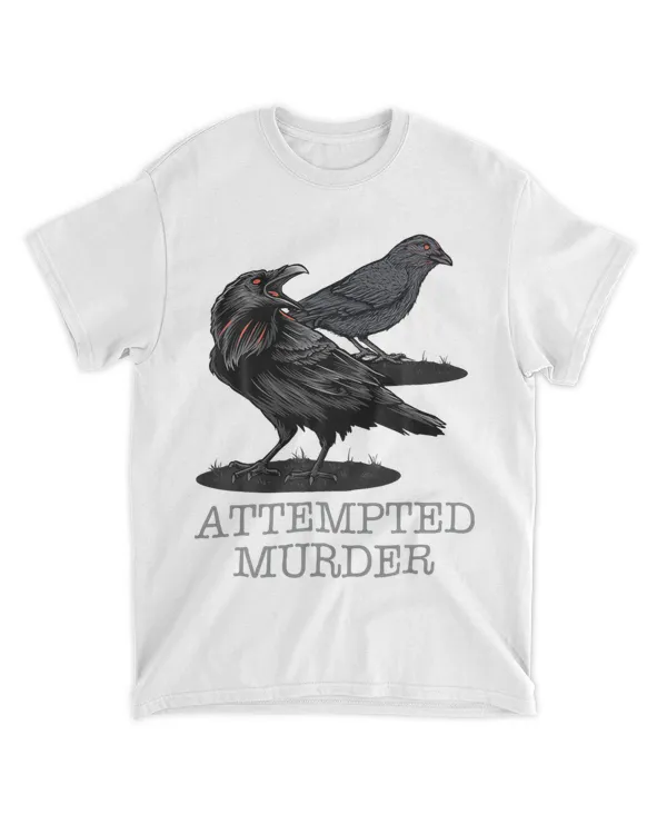 Attempted Murder Crows Raven Funny Crow Birds