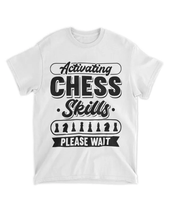 Chess Player Activating Chess Skills Please Wait