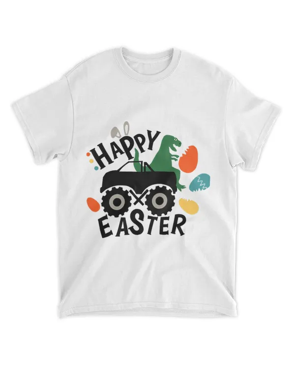 TRex Happy Easter Monster Truck Boys Easter Egg