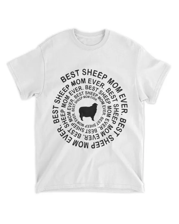 Funny Sheep Mom Spiral For Women Girls Mothers Day