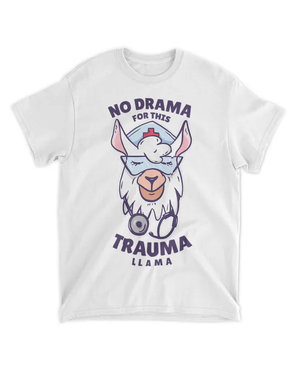 Funny Trauma Llama Nurse 2Medic EMS Gift