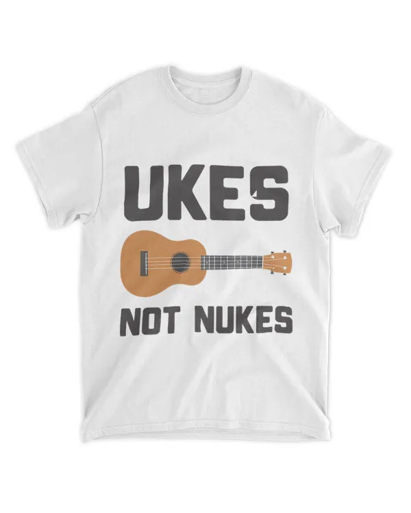 Funny Ukulele Design 2Musician Design 2Ukes Not Nukes