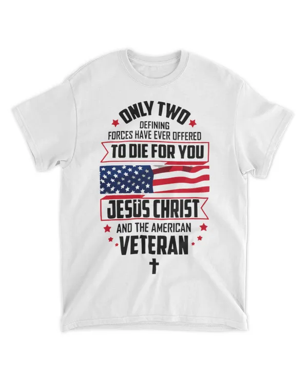 Only Two Defining Forces Have Offered Jesus Christ Veteran