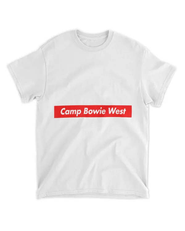 Camp Bowie West Box Logo Super Parody Meme Funny T Shirt